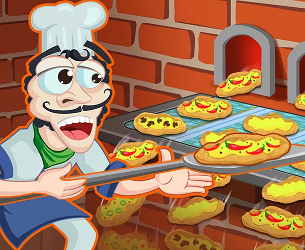 Crazy Pizza gameplay preview