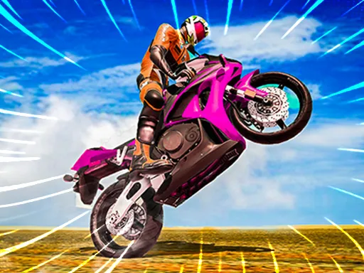 Crazy Wheelie Motorider gameplay preview