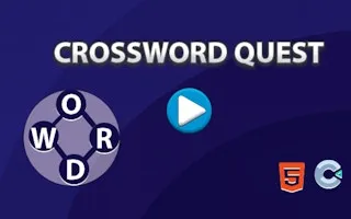 Crossword Quest 3D gameplay preview