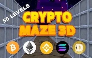 Crypto Maze 3D gameplay preview
