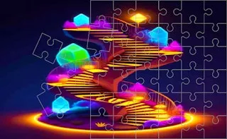 Crystals Sliding Image Adventure gameplay preview