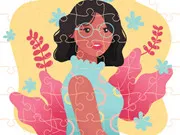 Curly Haired Jigsaw gameplay preview
