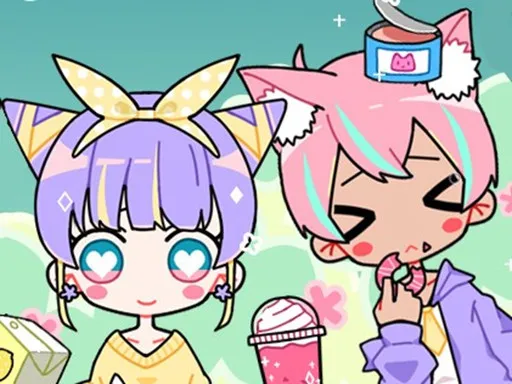 Cute Girl Avatar Maker gameplay preview