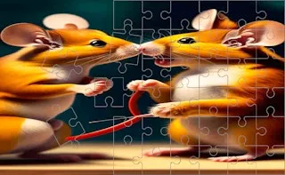 Cute Hamsters Picture piece gameplay preview