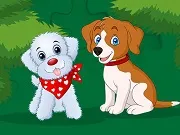 Cute Puppies Jigsaw gameplay preview
