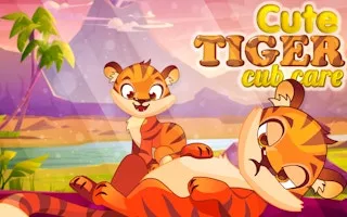 Cute Tiger Cub Care gameplay preview