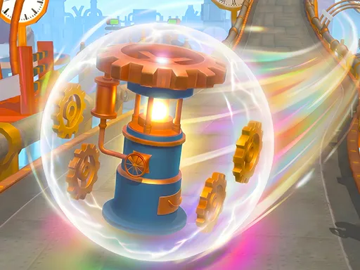 Cyber Rolling Going Ball 3D gameplay preview