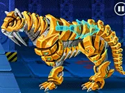 Cyber Smilodon Assembling gameplay preview