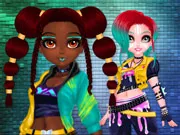 Cyberpunk Hairstyle 2200 gameplay preview