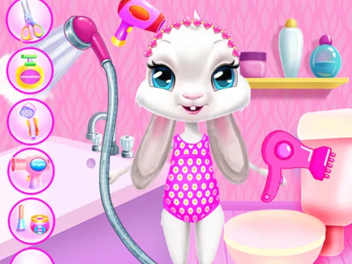 Daisy Bunny Caring Game gameplay preview
