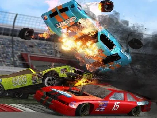 Demolition Derby Car Game gameplay preview