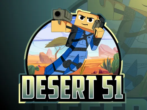 Desert51 Pixel Game gameplay preview