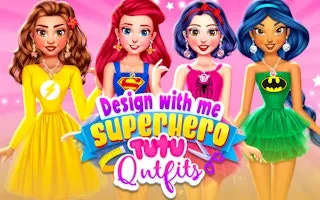 Design With Me SuperHero Tutu Outfits gameplay preview