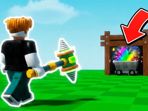 Dig and Descend: Obby Mine gameplay preview