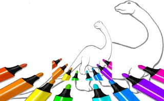 Dinosaur Coloring Pages Kids gameplay preview