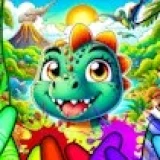 Dinosaur Kingdom Colors Page