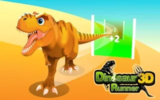 Dinosaur Runner 3D gameplay preview