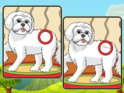 Dogs Spot The Differences 2 gameplay preview