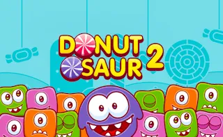 Donutosaur 2 gameplay preview