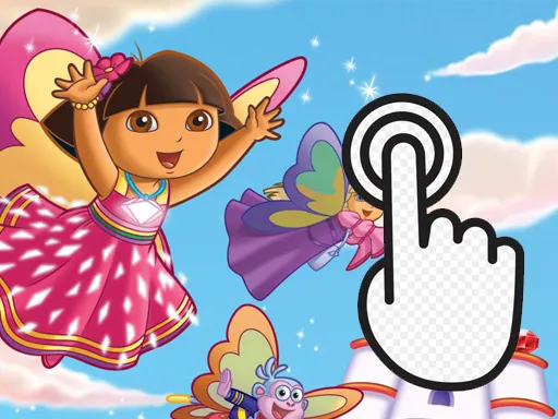 Dora the Explorer Clicker gameplay preview