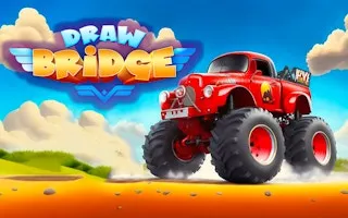 Draw Bridge 3D - Monster Truck gameplay preview