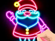 Draw Glow Christmas gameplay preview