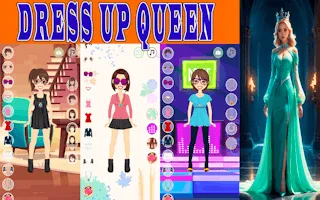 Dress Up Queen gameplay preview