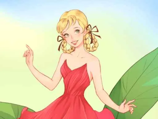 Dress up Thumbelina gameplay preview