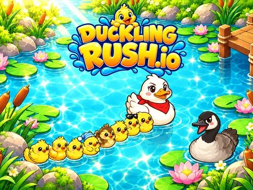 Duckling Rush.io gameplay preview