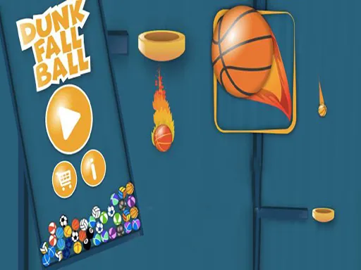 dunk FallBall gameplay preview