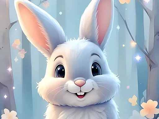 Easter Bunny Coloring Book gameplay preview