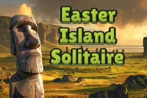 Easter Island Solitaire gameplay preview