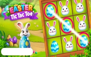 Easter Tic Tac Toe gameplay preview