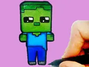 Easy Kids Coloring Mineblox gameplay preview