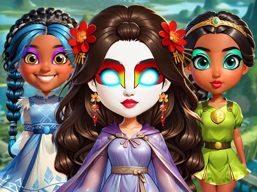 Elemental DressUp Magic gameplay preview