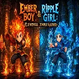 Ember Boy and Ripple Girl