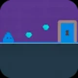 Enigmatic Blue Triangle