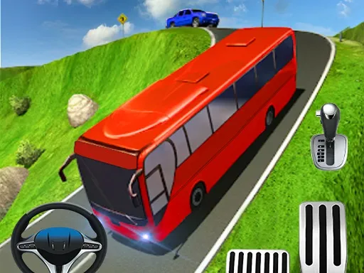 Euro Uphill Bus Simulator : New Bus Game 2022 gameplay preview