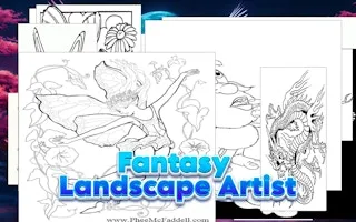 Fantasy Landscape Artist gameplay preview