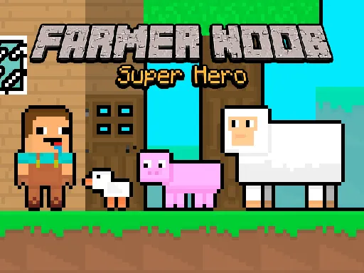 Farmer Noob Super Hero gameplay preview