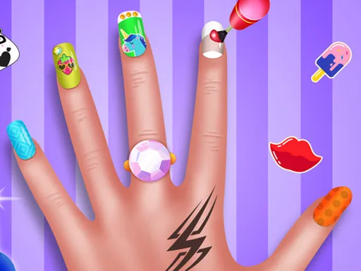 Fashion Nail Salon Makeover gameplay preview