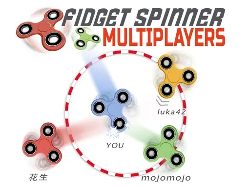 Fidget spinner multiplayers gameplay preview