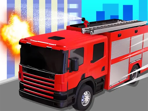 Fire Truck Rescue Driving gameplay preview