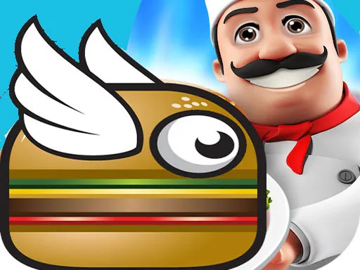 Flappy Burger Shop gameplay preview
