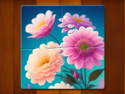 Flower Jigsaw Puzzles gameplay preview
