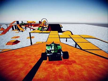 Formula Car Stunts 2 gameplay preview