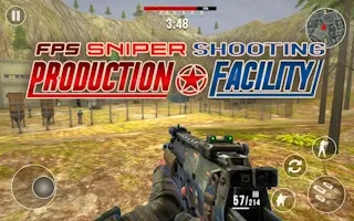 FPS Sniper Shooting: Production Facility gameplay preview