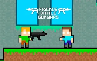 Friends Battle Gunwars gameplay preview