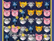 Funny Faces Match3 gameplay preview