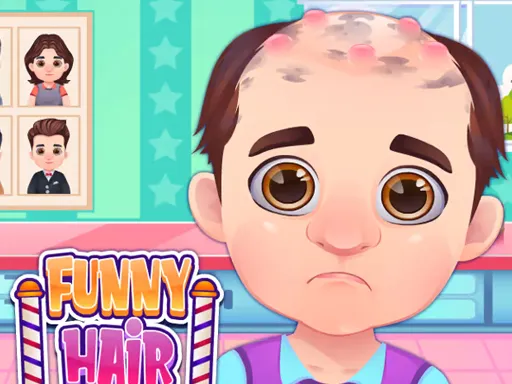 Funny Hair Shop gameplay preview